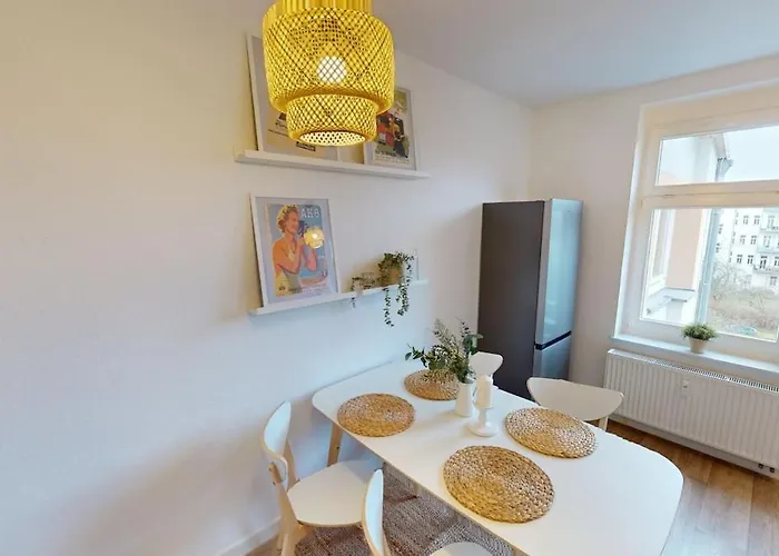 Апартаменты Wohnen Im Jugendstilviertel Kassberg, Wlan *