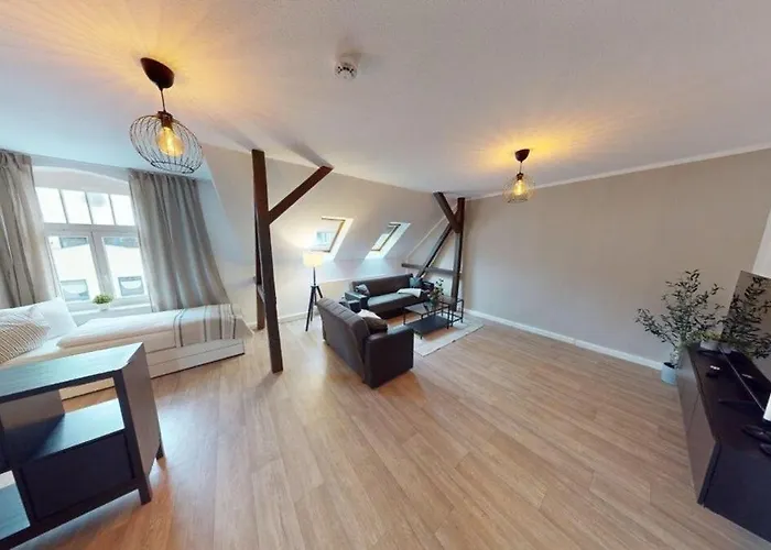 Wohnen Im Jugendstilviertel Kassberg, Wlan アパート