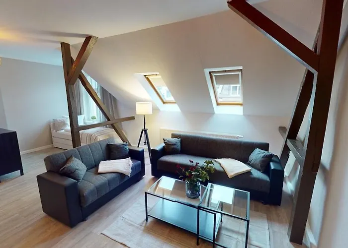 Wohnen Im Jugendstilviertel Kassberg, Wlan Апартаменты